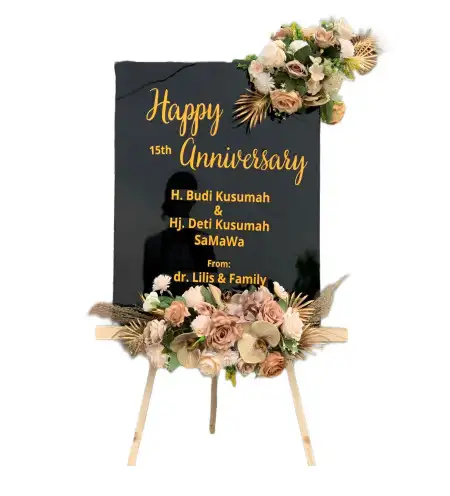 Papan Bunga Akrilik Sidorenggo